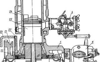 Электрическая схема пускового двигателя