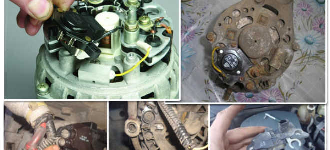 Где находится реле генератора