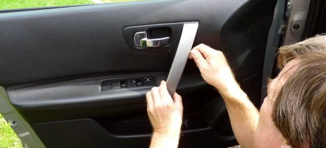 Как снять обшивку двери ниссан кашкай