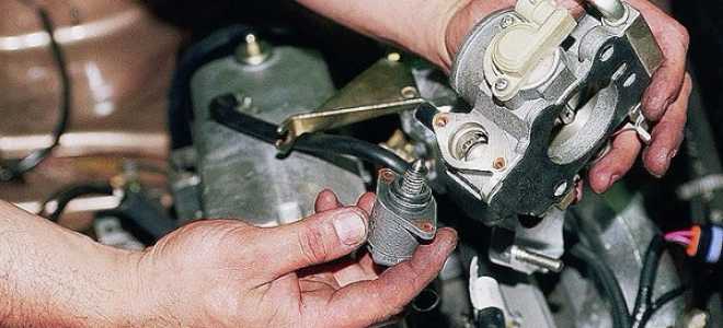 Шаговый двигатель клапан холостого хода