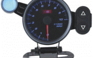 Электронный прибор оборотов двигателя