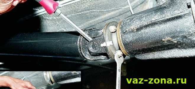 Замена сальника заднего моста ваз 2106
