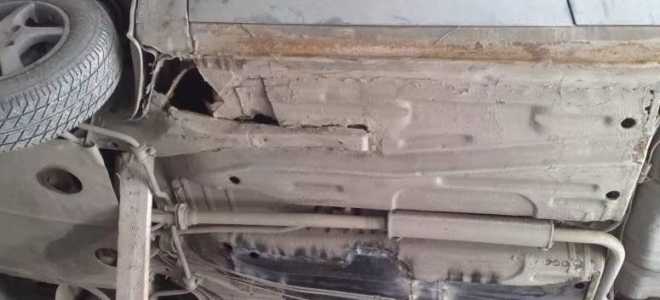 Замена днища ваз 2112