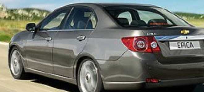 Chevrolet epica технические характеристики двигателя