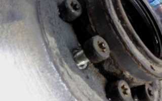 Форд транзит замена задних тормозных дисков