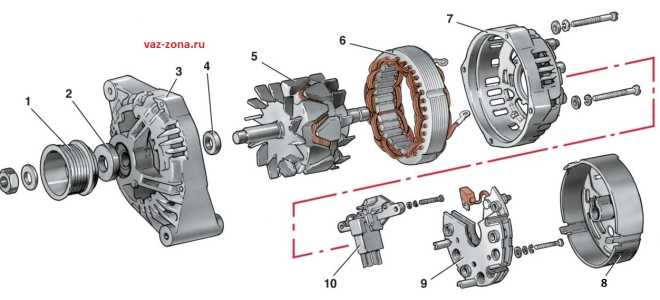Пропала зарядка на ваз 2114