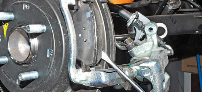 Киа рио замена задних колодок