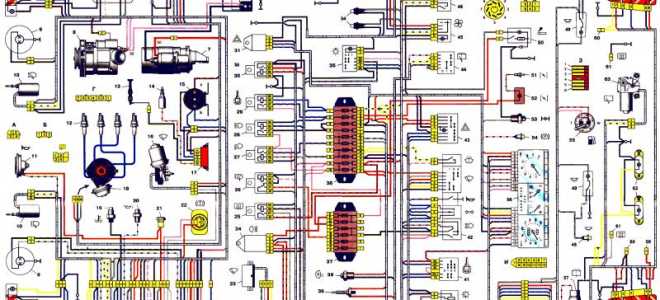 Электросхема ваз 2121 нива