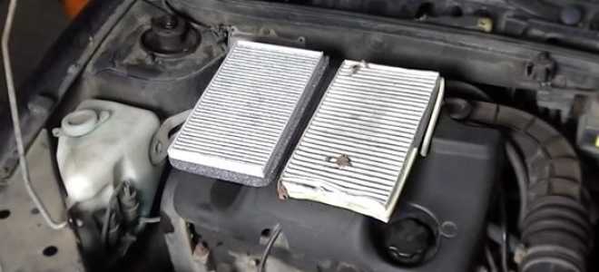 Замена салонного фильтра калина 1